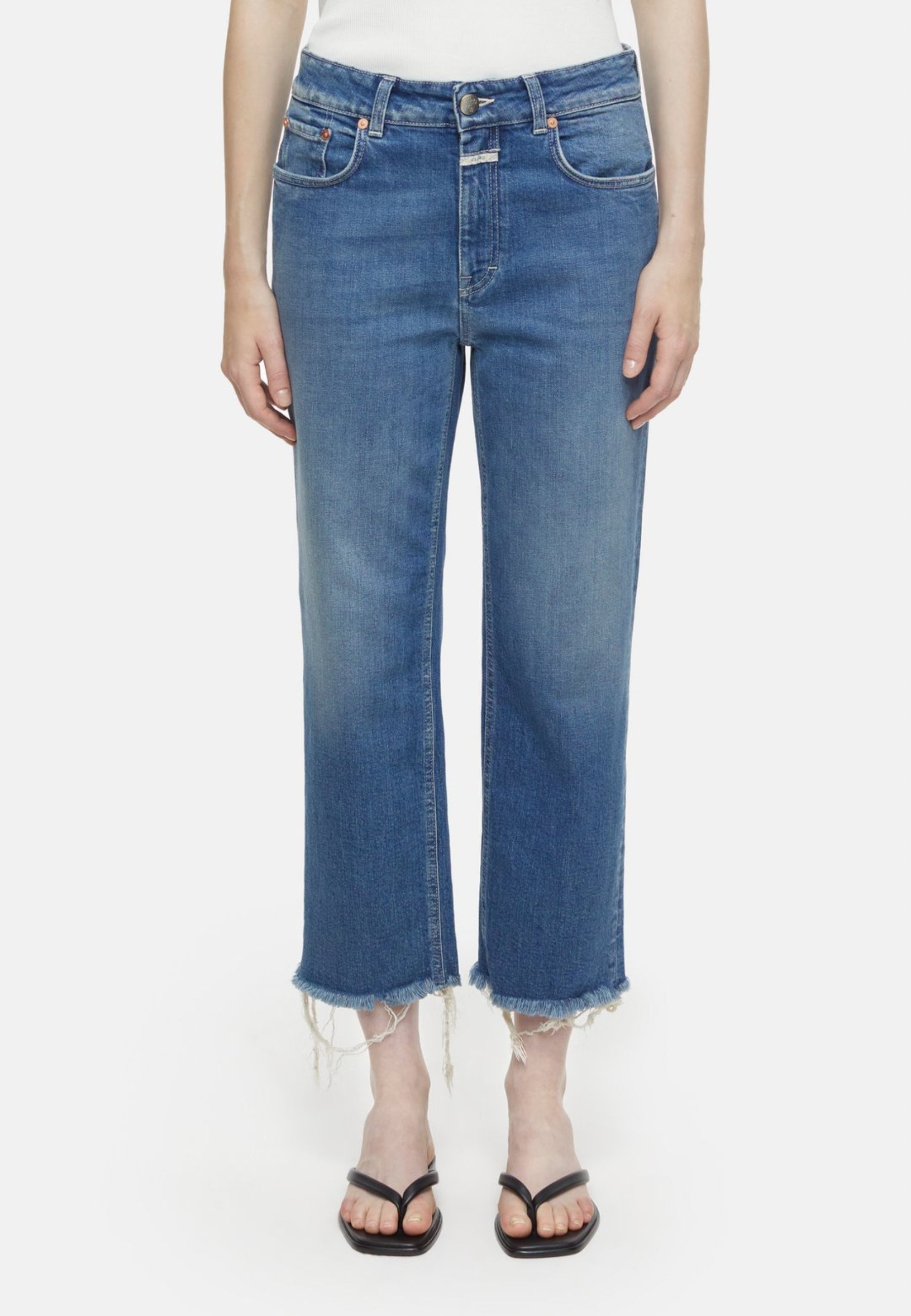 Milo jeans middenblauw
