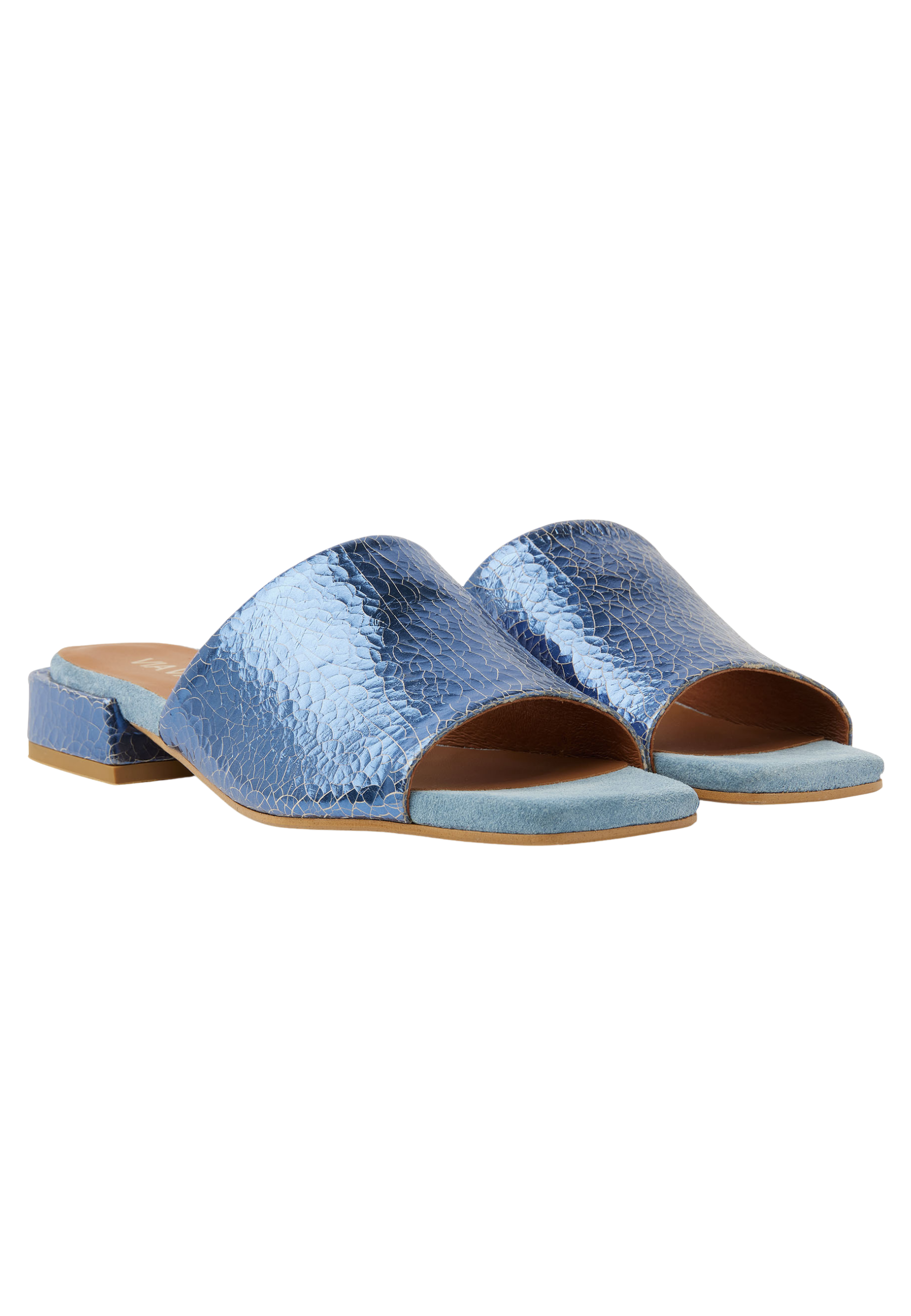 Gigi luna slippers blauw
