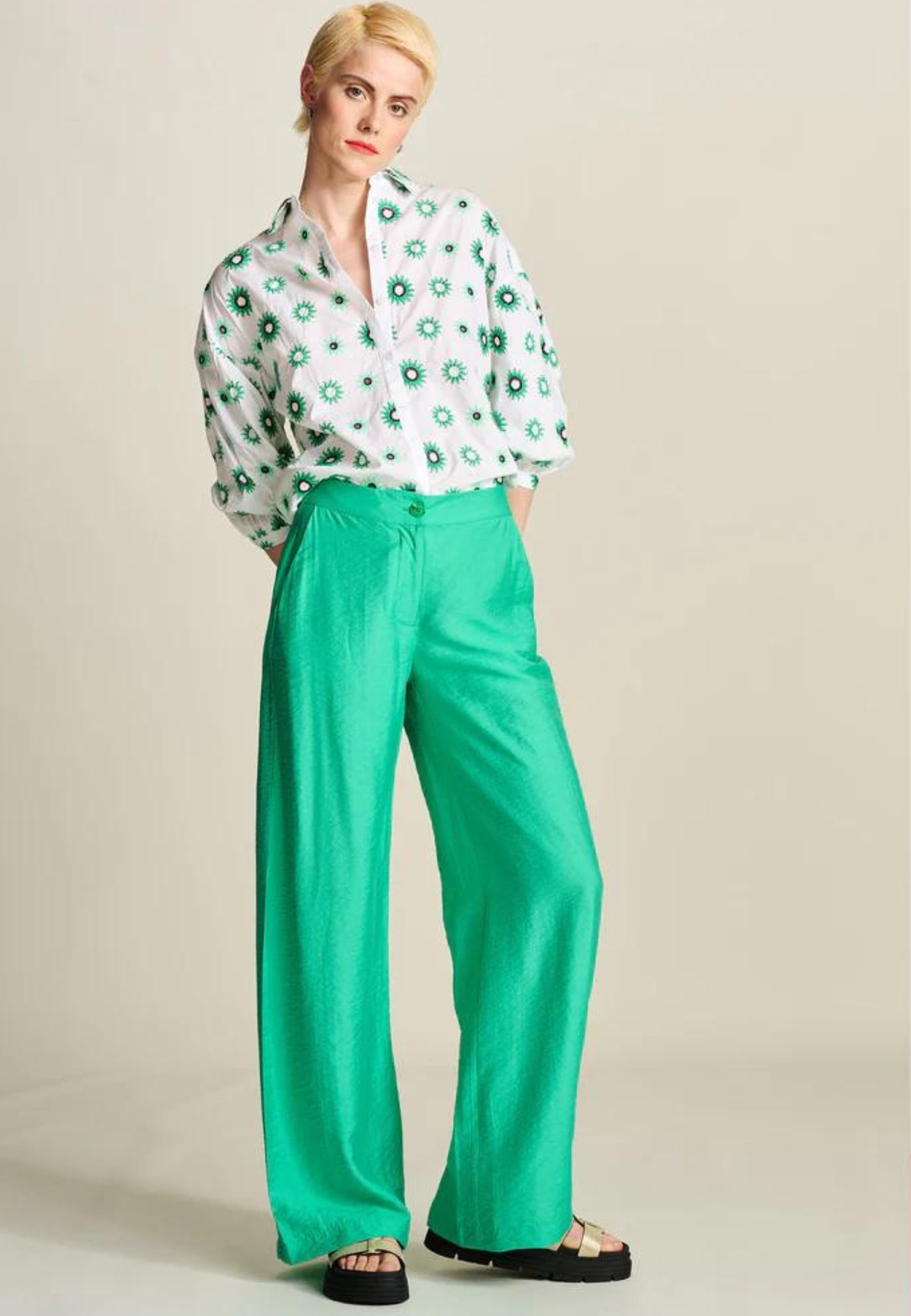 pantalons groen