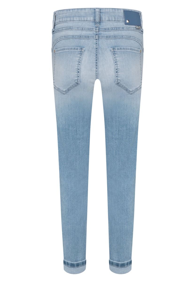 Parla seam crop jeans lichtblauw