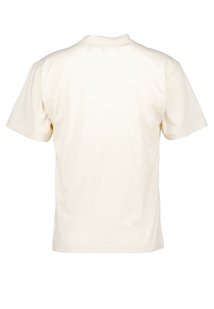 Dual logo tee t-shirts off white