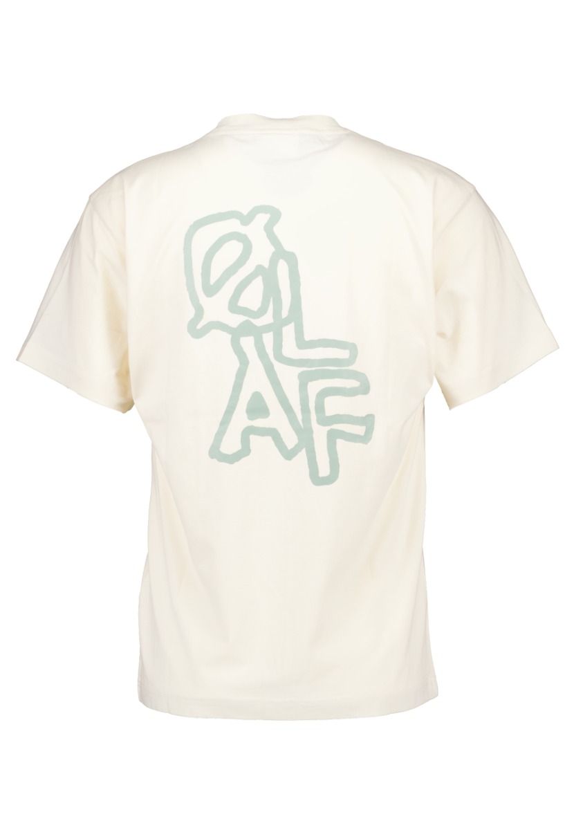 Layered logo tee t-shirts off white