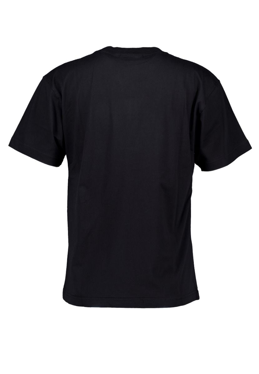 Block tee t-shirts zwart