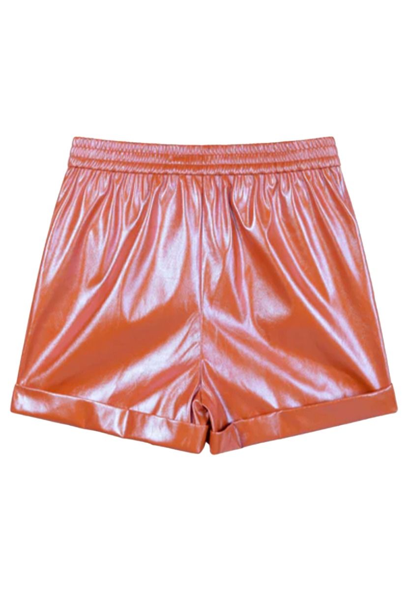 Lynn shorts oranje