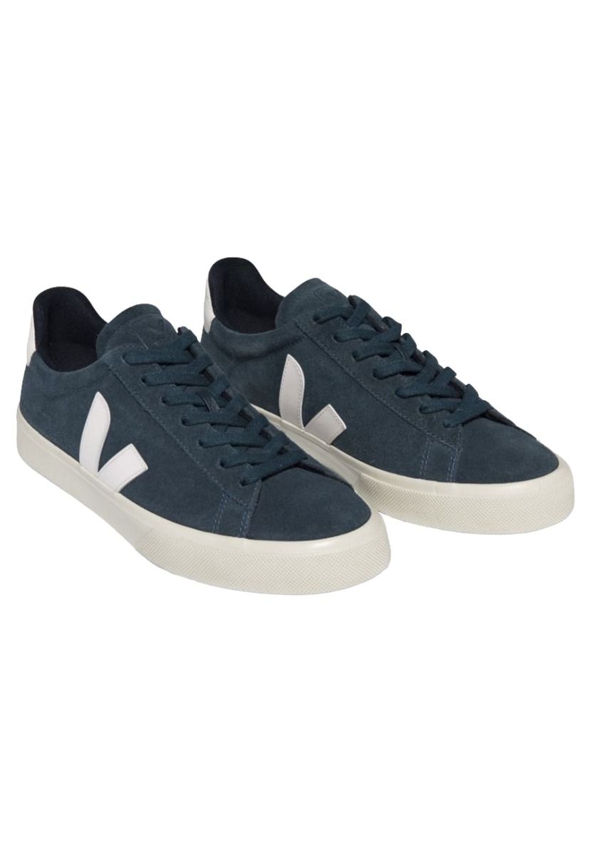 Campo suede sneakers blauw