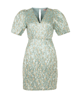 Freebird Dress Jurken Lichtgroen Daantje-2