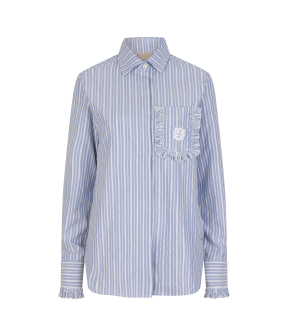 Josh V Jennie Blouses Lichtblauw Jv-2502-0104