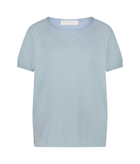 Nukus Anita Top Lurex  Blauw Nks01085