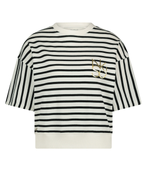 Nukus Lotte Pullover Stripe  Donkerblauw Nks03007
