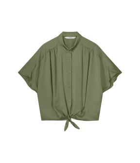 Summum Blouse Batsleeves Silky Touch  Groen 2s3236-11817