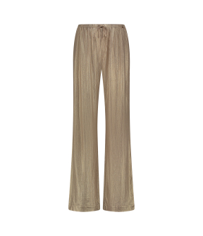 Nukus Mila Pants Shiny Pantalons Goud Nks09009