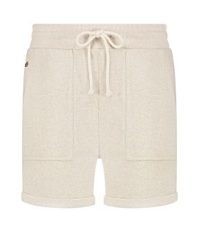 Nukus Silme Short Lurex Shorts Zand Nks09026