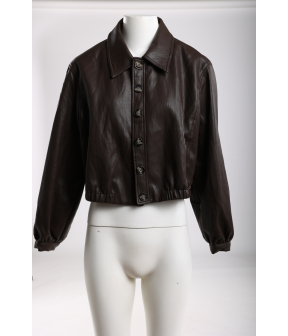 Nukus Fiene Jacket Jackets Donkerbruin Nkf13026