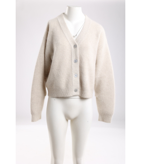 Nukus Magda Cardigan Vesten Off White Nkf05018