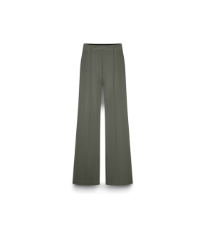 Summum Trousers Washed Modal Scuba Pantalons Khaki 4s2879-30606