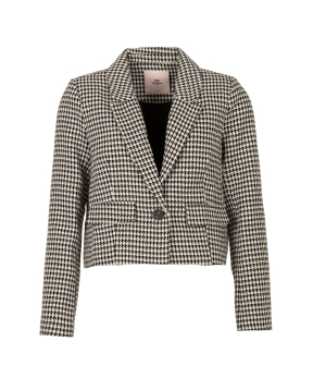 Freebird Blazer  Multicolor Linde Wv-pied-poule-25-3