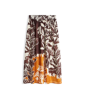 Summum Skirt Border Print Double  Multicolor 6s1359-12453