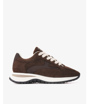 Via Vai Usher Riggs Sneakers Donkerbruin 62343