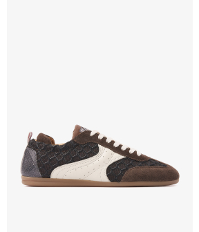 Via Vai June Haylee Sneakers Donkerbruin 62383