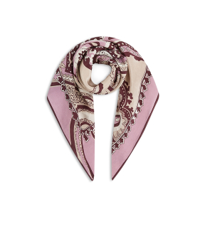 Summum Scarf Satin Sjaals Multicolor 8s1105-8617