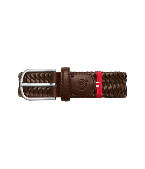La Boucle  Leren Riemen Bruin L10-100560 Brown