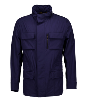 Moorer Manolo Gewatteerde Jassen Blauw Manolo-kn