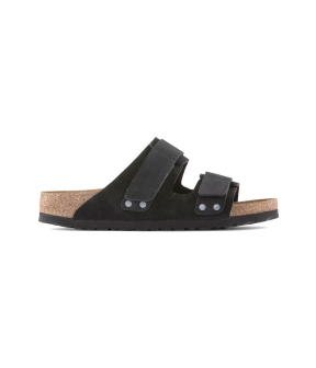 Birkenstock Lenb/leve Slippers Zwart Uji Lenb/leve