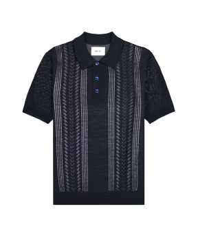 No Nationality Thor Ss Polos Donkerblauw Thor Ss 6539