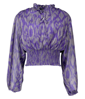 Ibana Taliso Blouses Paars 302440082