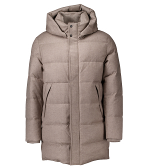 Duno  Gewatteerde Jassen Beige Titan Levico