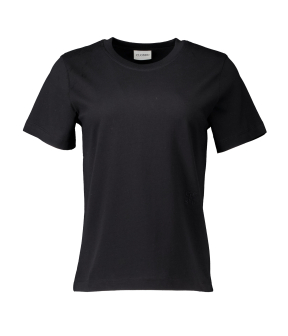 Closed Basic T-shirt T-shirts Zwart C95200-44h-em