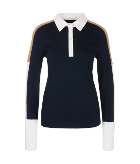 Marccain  Polos Donkerblauw Ys 53.11 J55