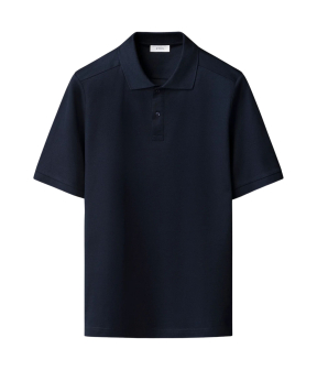 Eton  Polos Donkerblauw 10001294028