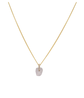 Vedder & Vedder  Kettingen Goud The Power Of Gemstone  Mother Of Pearl