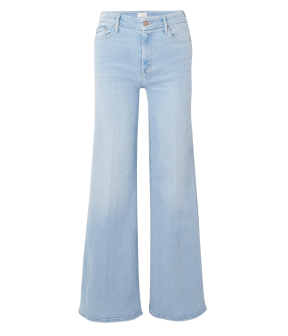 Mother The Roller Sneak Jeans Blauw 10415-1008