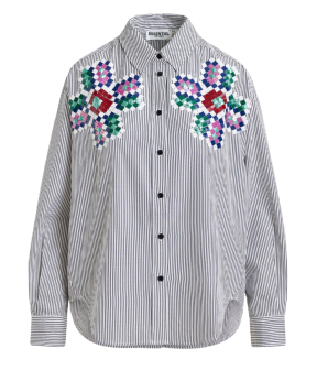 Essentiel Antwerp  Blouses Zwart Hapricorn