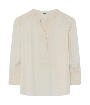 Gustav Jennie Blouses Creme 56643 7565