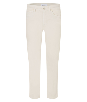 Cambio Piper Cropped Seam Pantalons Ecru 7625 0063 00