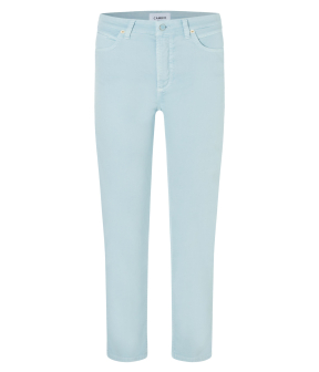 Cambio Piper Cropped Seam Pantalons Lichtblauw 7625 0063 00