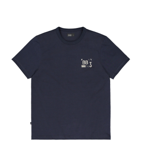 Butcher Of Blue Army Stencil Tee T-shirts Donkerblauw M2512004