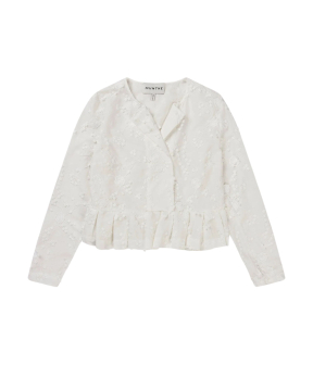 Munthe Fridoline Blouses Off White 251 1045 25125