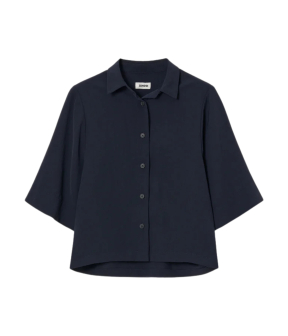 Zenggi  Blouses Donkerblauw V04-1026 289