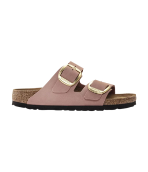 Birkenstock Arizona Big Buckle Nubuk Slippers Oud Rose 1024074