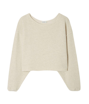 American Vintage Itonay Sweaters Ecru Ito03ae25