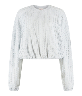 Studio Amaya  Tops Lichtblauw Lucie