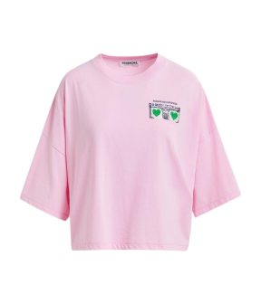 Essentiel Antwerp  T-shirts Lichtroze Hadio