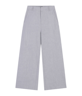 Alix The Label Foil Stripe Pants Pantalons Lichtgrijs 2502106020