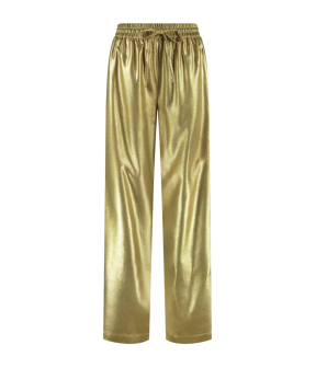 Amaya Amsterdam Green Pantalons Groen Leaf