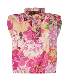 Amaya Amsterdam Flower Tops Roze Paige