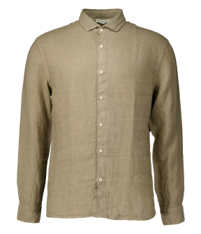 The Goodpeople Soho Lange Mouw Overhemden Taupe 25010201